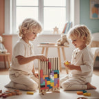 Montessori SmartBuilder – Puzzle din lemn cu 10 carduri