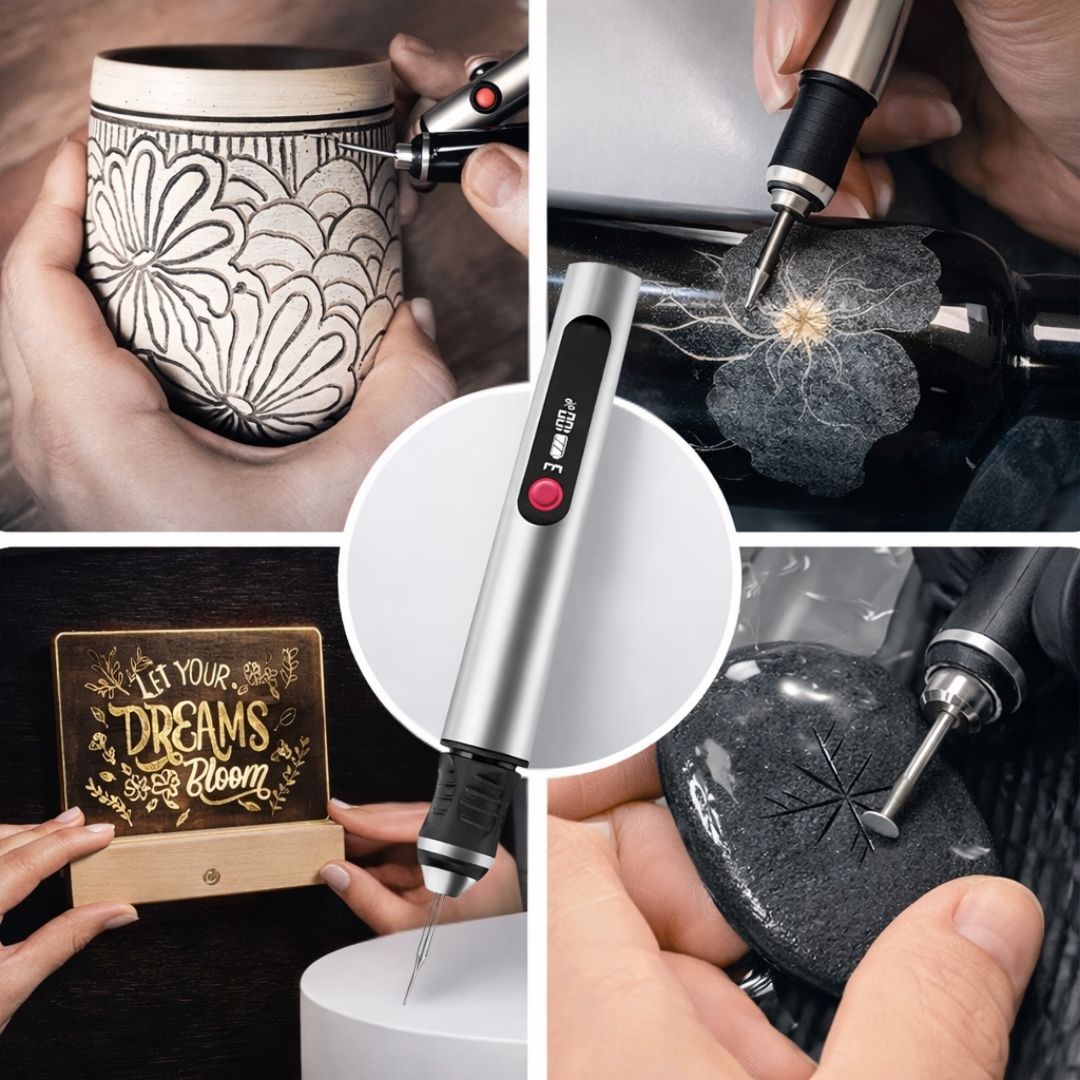 Stilou de gravat personalizat – Set de 30 de piese, pentru orice suprafață