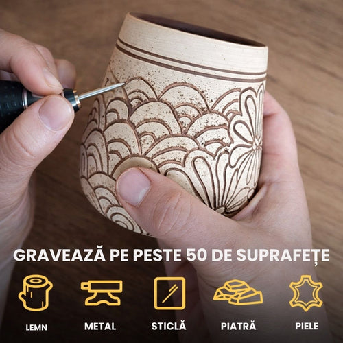 Stilou de gravat personalizat – Set de 30 de piese, pentru orice suprafață